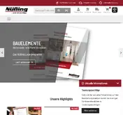 Kleine Seitenvorschau von nuessing.de