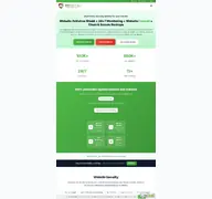 Kleine Seitenvorschau von siteguarding.com
