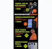 Kleine Seitenvorschau von otelo.de