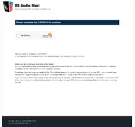 Kleine Seitenvorschau von usaudiomart.com