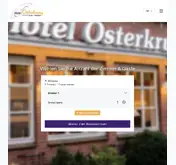 Kleine Seitenvorschau von osterkrug.onlineres.de