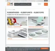 Kleine Seitenvorschau von kk-klebetechnik.de