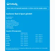 Kleine Seitenvorschau von osthalle.de