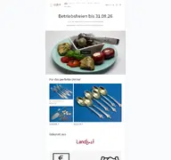 Kleine Seitenvorschau von loeffelland.de