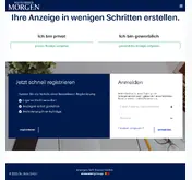 Kleine Seitenvorschau von anzeigen.mannheimer-morgen.de