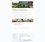 Kleine Seitenvorschau von hotel-vergissmeinnicht.de