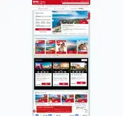 Kleine Seitenvorschau von rewe-reisen.de