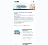 Kleine Seitenvorschau von optimapharma.de