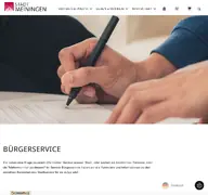 Kleine Seitenvorschau von feuerwehr.meiningen.de