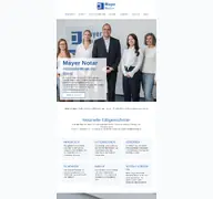 Kleine Seitenvorschau von mayer-notar.de