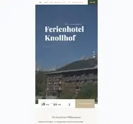 Kleine Seitenvorschau von knollhof.at