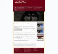 Kleine Seitenvorschau von lapphund-portal.de