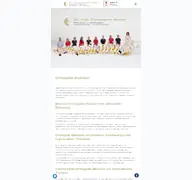 Kleine Seitenvorschau von orthopaedie-odeonsplatz.de