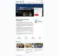 Kleine Seitenvorschau von nuklearmedizin.uk-erlangen.de