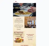 Kleine Seitenvorschau von trattoria-toscana-minden.de