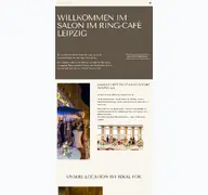 Kleine Seitenvorschau von ring-cafe-leipzig.de