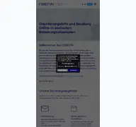 Kleine Seitenvorschau von obeon.de