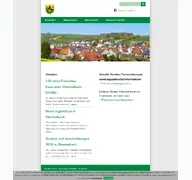 Kleine Seitenvorschau von oberbalbach.de
