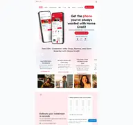 Kleine Seitenvorschau von homecredit.ph