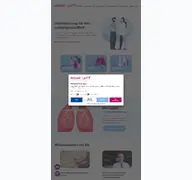 Kleine Seitenvorschau von mehr-luft.at