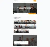 Kleine Seitenvorschau von kaffee-partner-karriere.de
