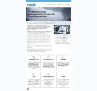 Kleine Seitenvorschau von trono-gmbh.de