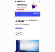 Kleine Seitenvorschau von mediaocean.com