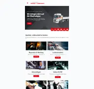 Kleine Seitenvorschau von truckservice-muensterland.de