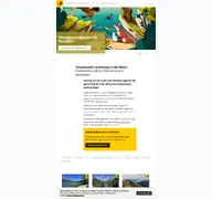 Kleine Seitenvorschau von wandern.post.ch