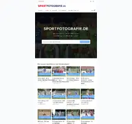 Kleine Seitenvorschau von sportfotografie.de