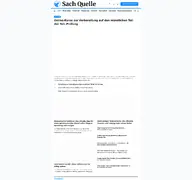Kleine Seitenvorschau von sachquelle.de