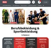 Kleine Seitenvorschau von sporthaus-goesch.de