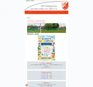 Kleine Seitenvorschau von tsvfeldkirchen.de