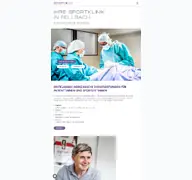 Kleine Seitenvorschau von sportheum-sportklinik.de