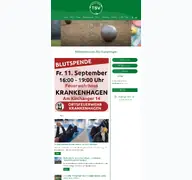 Kleine Seitenvorschau von tsvkrankenhagen.de