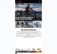 Kleine Seitenvorschau von sportivo-bikes.de