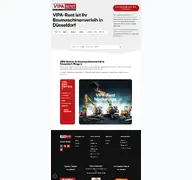 Kleine Seitenvorschau von vipa-rent.de