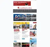 Kleine Seitenvorschau von stadtblatt-online.de
