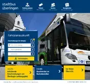 Kleine Seitenvorschau von stadtbus-ueberlingen.de