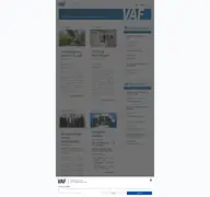 Kleine Seitenvorschau von vaf.de