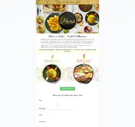 Kleine Seitenvorschau von hana-restaurant.de