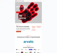 Kleine Seitenvorschau von handball-in-anderten.de