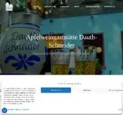 Kleine Seitenvorschau von dauth-schneider.de