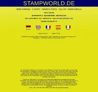 Kleine Seitenvorschau von stampworld.de