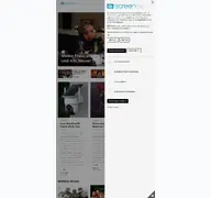 Kleine Seitenvorschau von screen.de