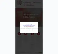 Kleine Seitenvorschau von neuropraxis-erlangen.de