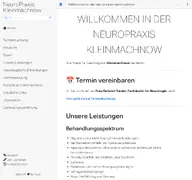 Kleine Seitenvorschau von neuropraxis-kleinmachnow.de