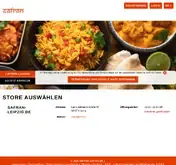 Kleine Seitenvorschau von safran-leipzig.de