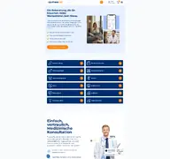 Kleine Seitenvorschau von apotheke365.de