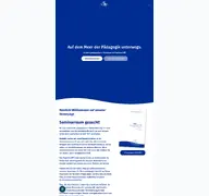 Kleine Seitenvorschau von papierschiff.de